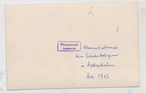 4054 NETTETAL - KALDENKIRCHEN, Tabakkollegium, Stammtisch , 1967, Photo-AK