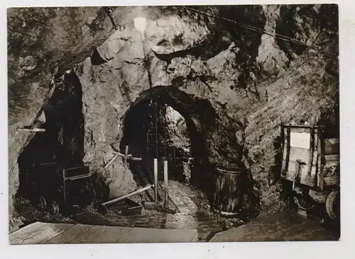 BERGBAU / Mining, Lehr- und Schaubergwerk "Alter Bergbau" Waschleithe / Erzgebirge
