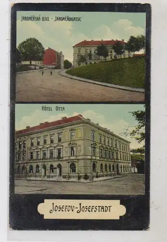 CZ 110 00 PRAHA - JOSEFOV / PRAG - JOSEFSTADT, Judenviertel, Hotel Otta, Jaromergasse, Archiv-Beleg, keine AK-Einteilung