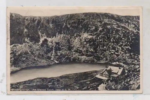 NIEDER-SCHLESIEN - KRUMMHÜBEL / KARPACZ, Kleiner Teich und Baude, 1938