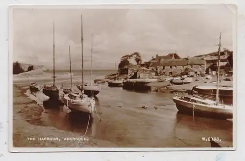 UK - WALES - GWYNEDD - ABERSOCH, the Harbour, 1956, Valentine