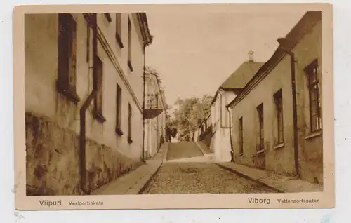 RU 188800, WYBORG / WIBORG / VIIPURI / WEIIPURI, Vesinportikatu / Vattenportsgatan