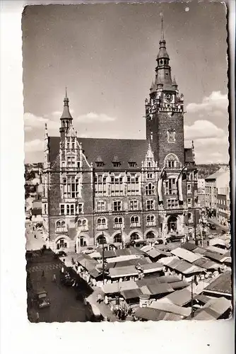 5600 WUPPERTAL - BARMEN, Rathaus, Markt 1954