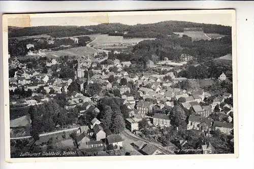 5220 WALDBRÖL, Luftaufnahme 194..., kl. Fleck, rücks. dünne Stelle