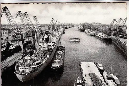 2800 BREMEN, Überseehafen, 1961