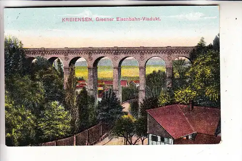 3352 EINBECK - KREIENSEN, Greener Eisenbahn-Viadukt, 1926