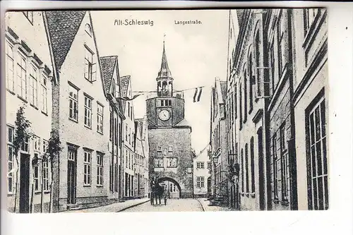 2380 SCHLESWIG, Langestrasse, 1917, Lazarettstempel