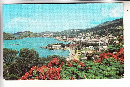 VIRGIN ISLANDS, St. Thomas, Charlotte Amalie Harbor, 1969
