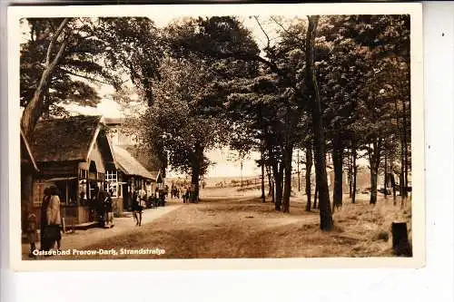 0-2383 PREROW / Darß, Strandstrasse, 1955