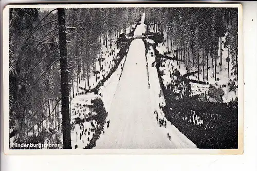 0-6055 OBERHOF, Hindenburgschanze, 1938