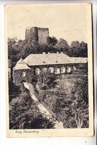 5143 WASSENBERG, Burg, Landpoststempel, 194...