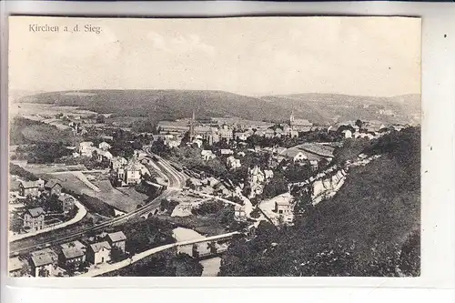 5242 KIRCHEN, Panorama, Rand unsauber geschnitten