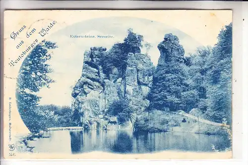 4930 DETMOLD, Externsteine, Gruss aus...1899