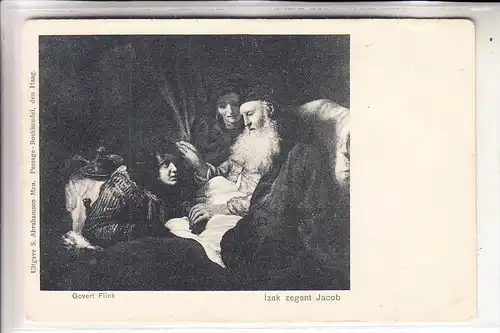 JUDAICA - Isaak segnet Jacob