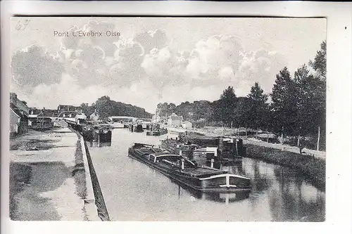 F 60400 PONT L'EVEQUE, PontL'Eveonx, Binnenschiffe