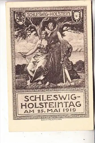2391 STEINBERGKIRCHEN, Scheersberg, Schlesiwg-Holstein-Tag 1919