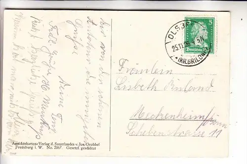5787 OLSBERG, Blick ins Ruhrtal, 1926