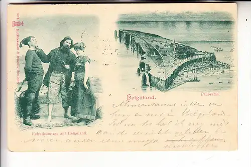 2192 HELGOLAND, Heirathsantrag, 1900