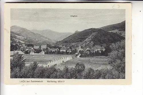 F 67220 LALAYE / LACH bei Schlettstadt, Panorama, 1914-17