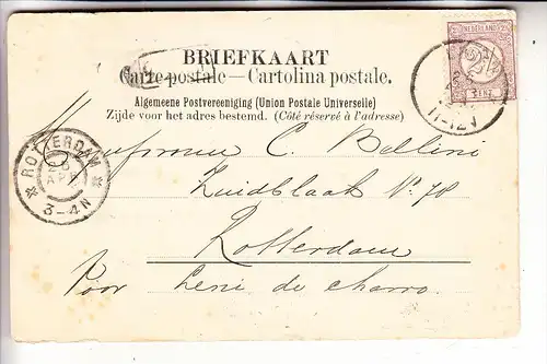 CH 8212 NEUHAUSEN, Rheinfall, 1899, niederl. Karte