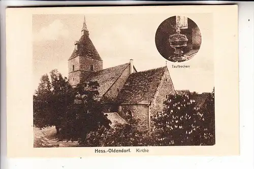 3253 HESSISCH OLDENDORF, Kirche, 1943