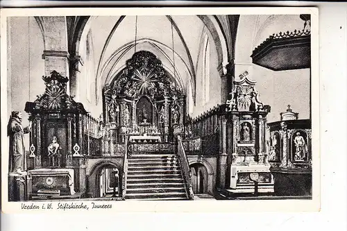 4426 VREDEN, Stiftskirche, Innenansicht, 1954