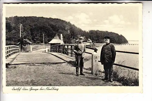 2390 FLENSBURG, Deutsch - Dänische Grenze bei Flensburg