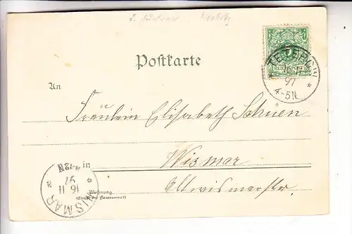 0-2050 TETEROW, Lithographie 7-teilig, 1897