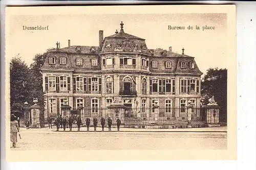 4000 DÜSSELDORF, Standortkommandantur, franz. Besatzungszeit, 1922