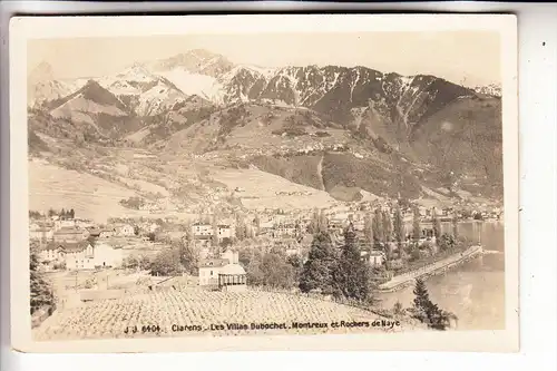 CH 1820 MONTREUX - CLARENS, Ortsansiucht