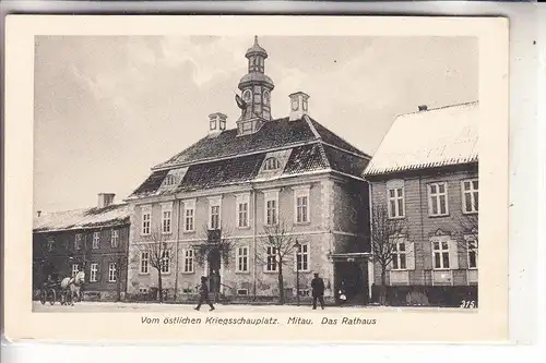 LETTLAND - JELGAVA / MITAU, Das Rathaus