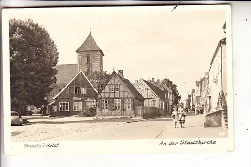 2308 PREETZ, An der Stadtkirche, rücks. kl. Klebereste
