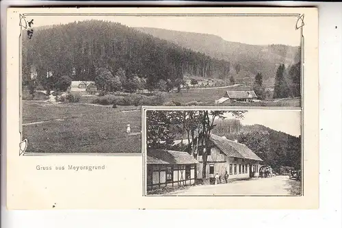 0-6300 ILMENAU - MEYERSGRUND, Gruss aus...1915