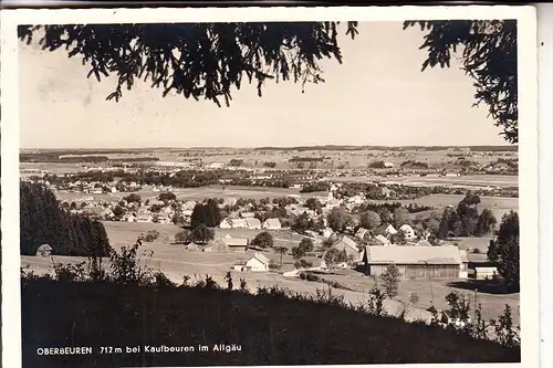 8950 KAUFBEUREN - OBERBEUREN, Ortsansicht, 1956