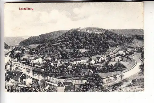 F 57820 LUTZELBOURG / LÜTZELBURG, Panorama, 1915, deutsche Feldpost