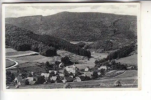 5787 OLSBERG - ELLERINGHAUSEN, Panorama, Landpoststempel, 1938, kl. Knick