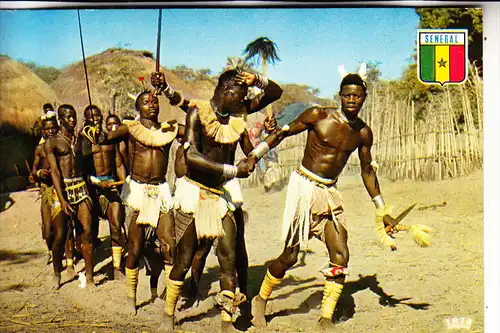 SENEGAL, Casamance - Floups Dancers, ethnic - Völkerkunde