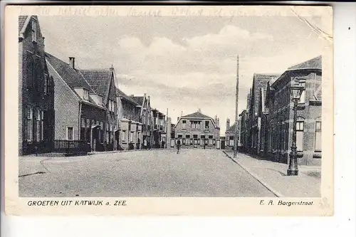 NL - ZUID-HOLLAND, KATWIJK, Borgerstraat, 1921, Eckknick