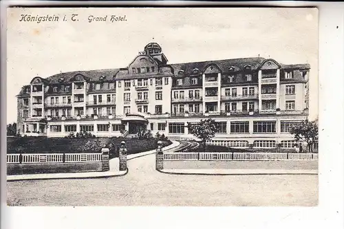 6240 KÖNIGSTEIN, Grand Hotel, 1911