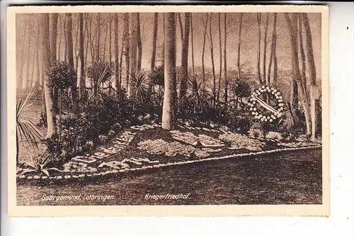 F 57200 SARREGUEMINES / SAARGEMÜND, Kriegerfriedhof