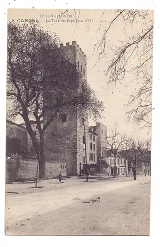 F 46000 CAHORS, La Tour du pape Jean XXII