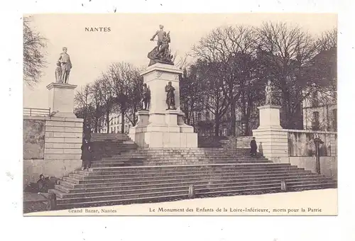 F 44000 NANTES, Le Monument des Enfants de la Loire-Inferieure, Morts pour le Patrie