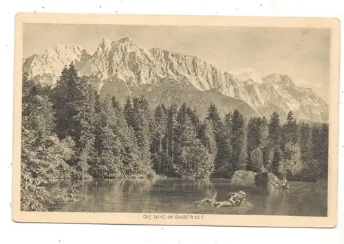 MEERJUNGFRAU / MERMAID / SIRENE / NIXE, Die Nixe im Badersee