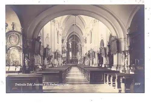 NIEDER - SCHLESIEN - TREBNITZ / TRZEBNICA, Inneres der St. Hedwigskirche