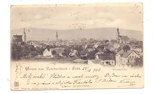 NIEDER - SCHLESIEN - REICHENBACH / DZIERZONIOW, Gruss aus..., 1904