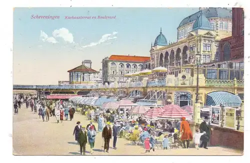 ZUID-HOLLAND - SCHEVENINGEN, Kurhausterras en Boulevard