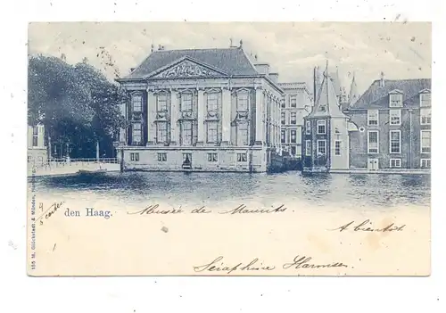 ZUID-HOLLAND - DEN HAAG, Mauritshuis, 1900, Edit.: Glückstadt & Münden - Hamburg