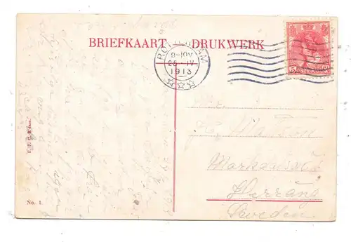 ZUID-HOLLAND - ROTTERDAM, Maasbruggen, Tram, 1913