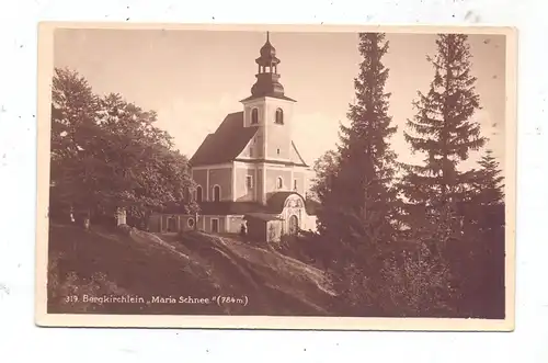 NIEDER - SCHLESIEN - WÖLFELSGRUND / MIEDZYGORZE, Bergkirchlein "Maria Schnee"