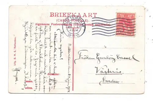 ZUID-HOLLAND - ROTTERDAM, Claes de Vriesselaan, 1914